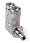 З'єднювальний елемент під дві трубки (вилка)