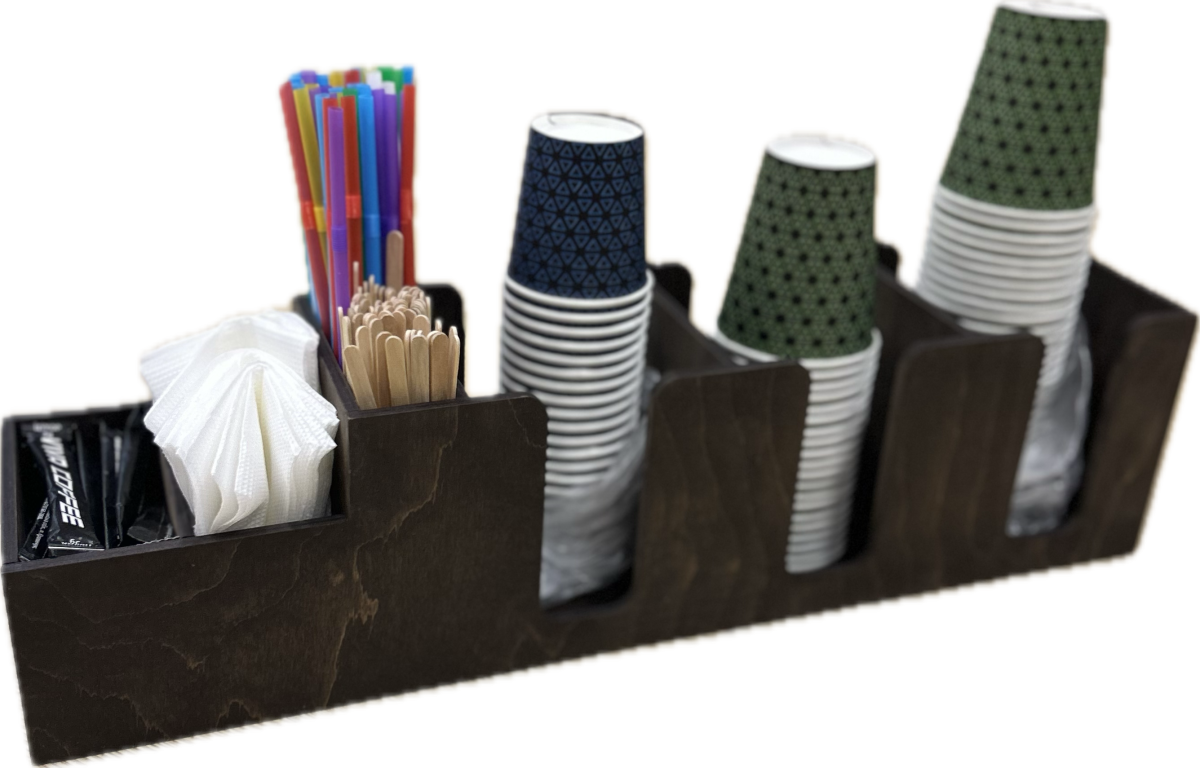 Барний організатор для стаканів на 6 відділів