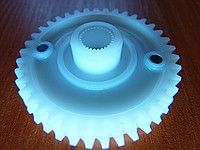 Шестерінка на горизонтальну кавомолку (широкий крок) 38 зубців