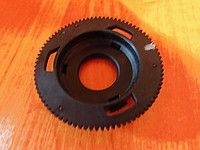 Верхня частина горизонтального двигуна кавомолки