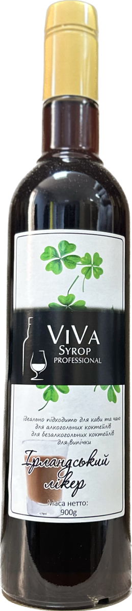 Сироп VIVA Syrop Professional Ірландський лікер