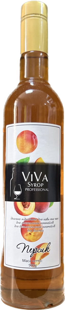 Сироп VIVA Syrop Professional Персик
