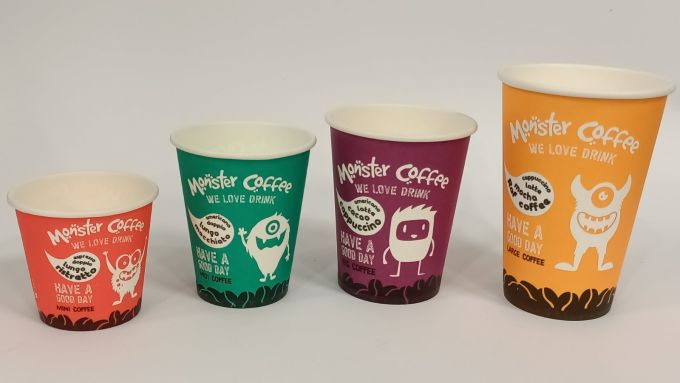 Стакан паперовий Monster coffee